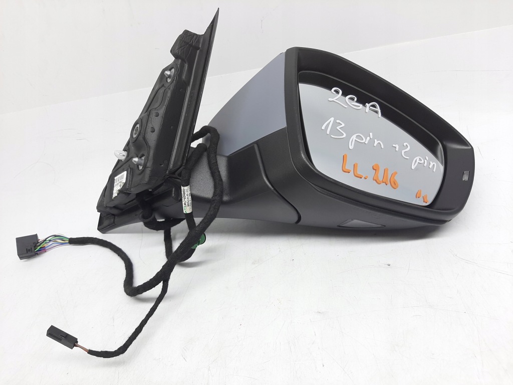 фото №1, Vw t-roc 2ga дзеркало зовнішнє праве 13 + 2 pin 2ga857508ct