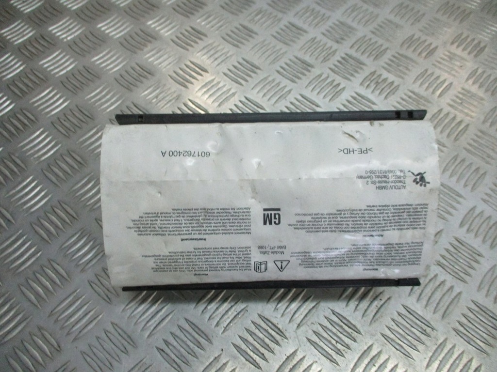 фото №1, Подушка подушка безопасности пассажира opel zafira b