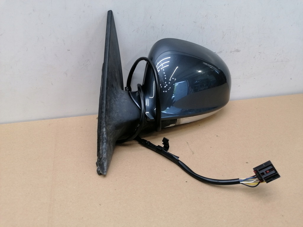 фото №7, Зеркало левая vw eos cabrio 10 pin 06-10 lk7x uk