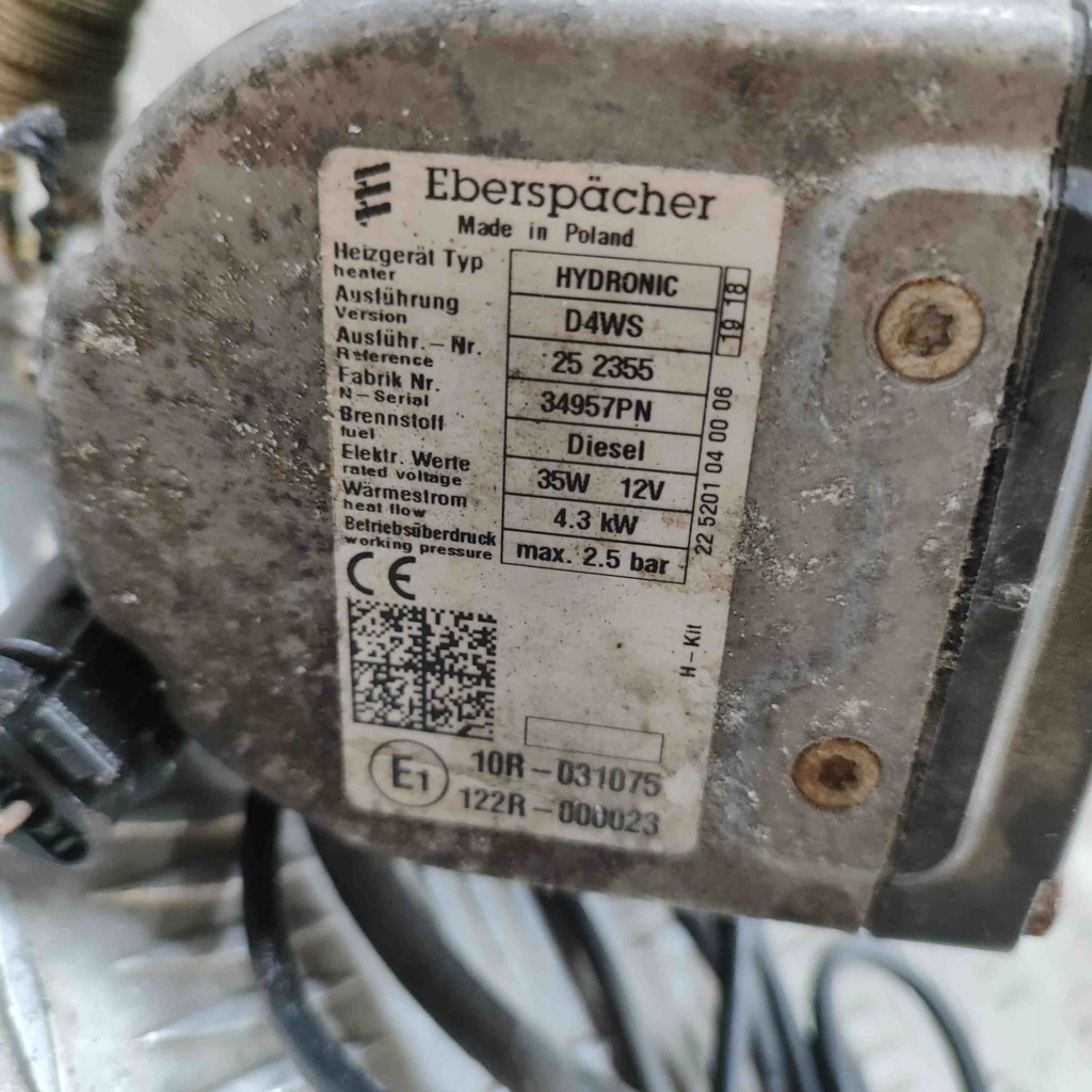 фото №9, Webasto peugeot 5008 ii mc, mj, mr, m4 122r000023 23238877 1.5l 96kw 2018