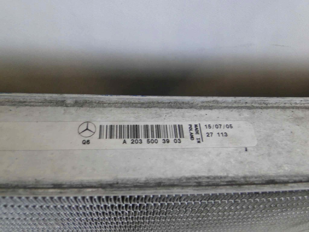 Mercedes slk r171 171 радіатор води Недорого