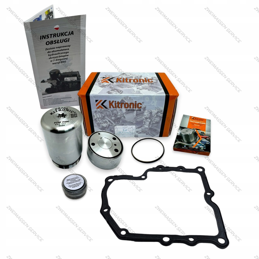 фото №1, Ремкомплект dsg7 dq200 ремонт błędów p17bf p0841