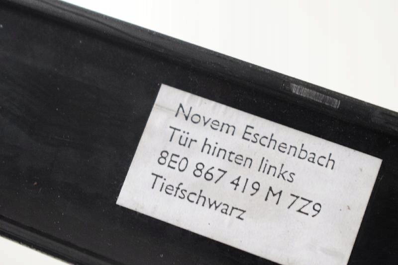 фото №5, Audi b7 s4 quattro 2006 rhd задняя левая сторона дверь молдинг отделочная