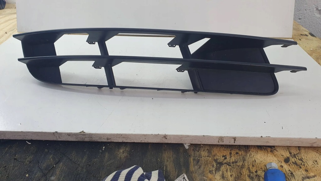 фото №6, Audi q7 4l 04-09 правая решётка бампера передний решётка радиатора