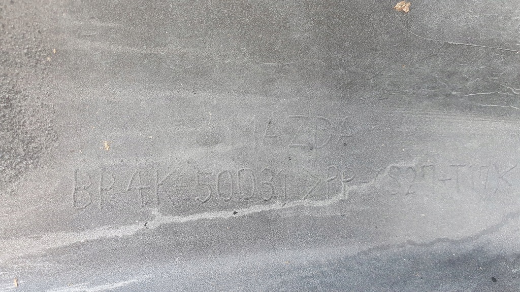 фото №14, Mazda 3 i lift 06- бампер перед омивачі оригінал