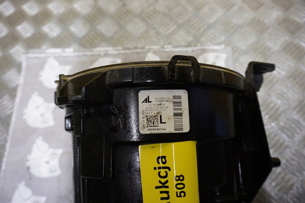 Jeep wrangler jl 2018- фара фара led левая черная америка Оригинал