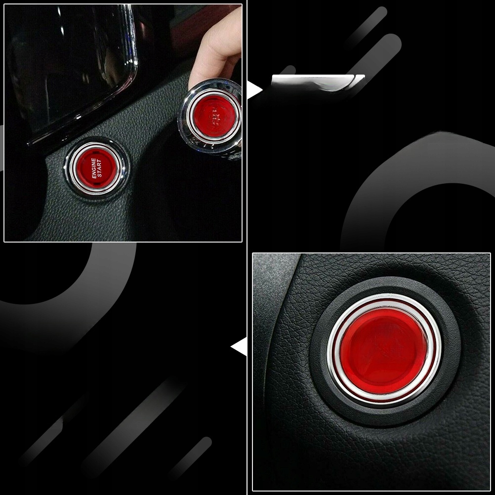 фото №11, Кнопка двигателя 12v 24v powszechny кнопка стартовый fácil электропроводка