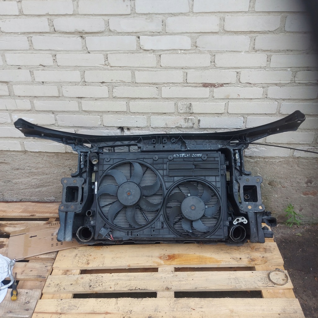 фото №8, Pas підсилювач перед радіатор audi a3 8p lift 2.0tfsi