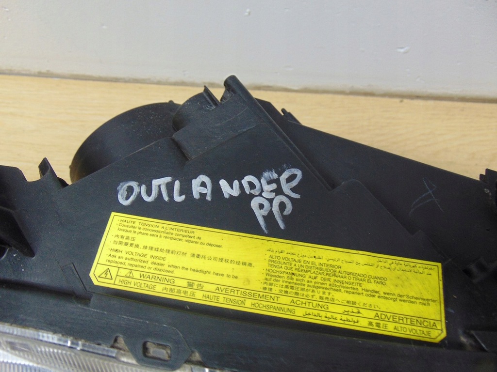 фото №16, Лампа правая перед ксенон europa демонтаж mitsubishi outlander ii