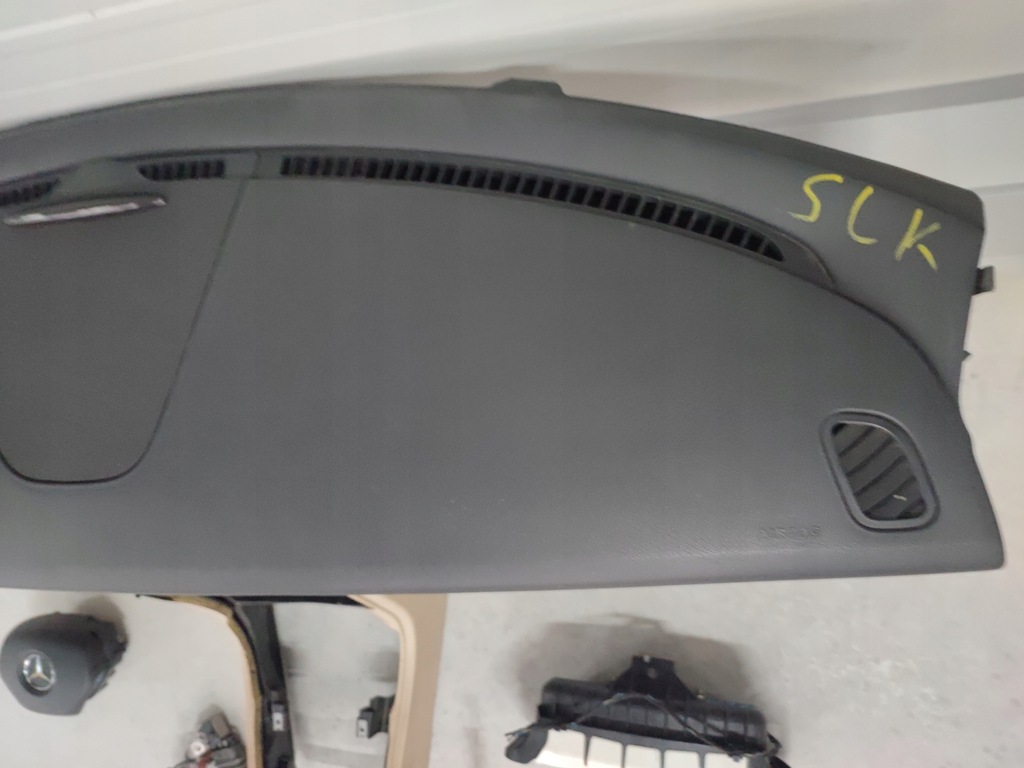 фото №7, Приборная панель консоль подушка безопасности натяжители mercedes slk r172 w172