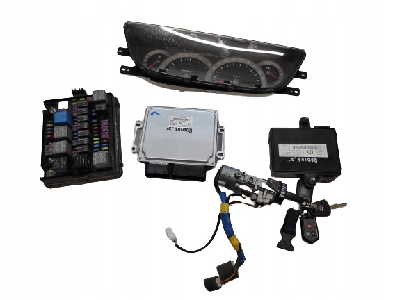 фото №1, Ssangyong rodius 04- 2.7xdi набір стартовий імобілайзер блок керування a6655404432