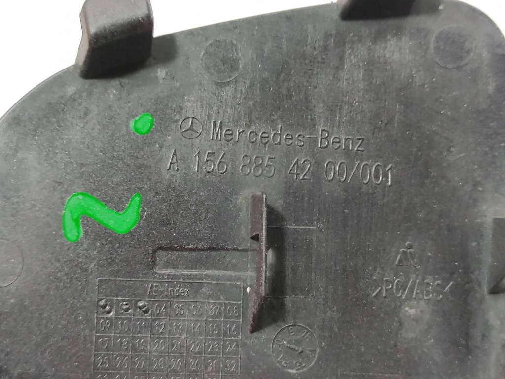 фото №10, Mercedes-benz gla w156 заглушка фаркоп бампера перед a1568854200