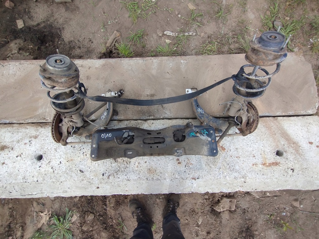 фото №1, Subaru impreza ii gd балка подвеска задняя