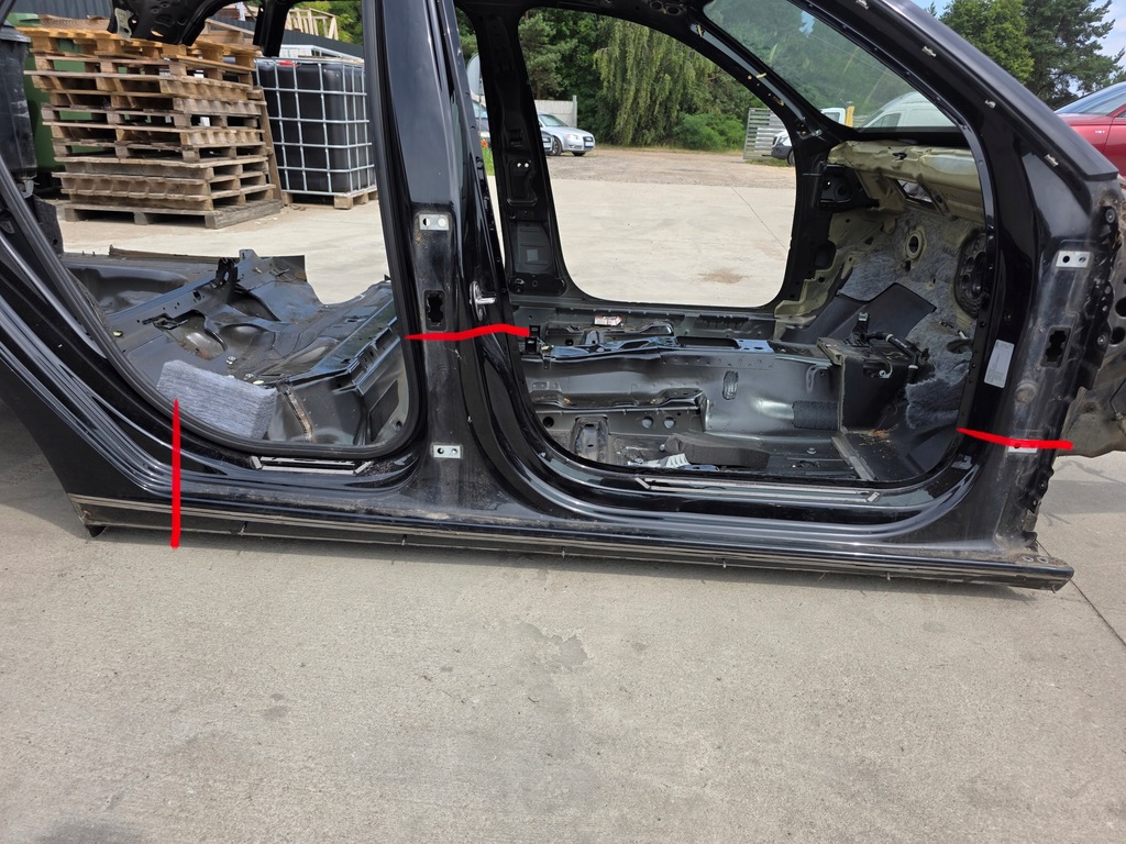 фото №8, Четверть порог audi a3 8v sportback 5-дверь правая сторона 1 оригинал !!!