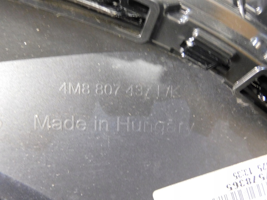 фото №15, Audi q8 4m8 lift s line sq8 бампер перед передний полный чёрный