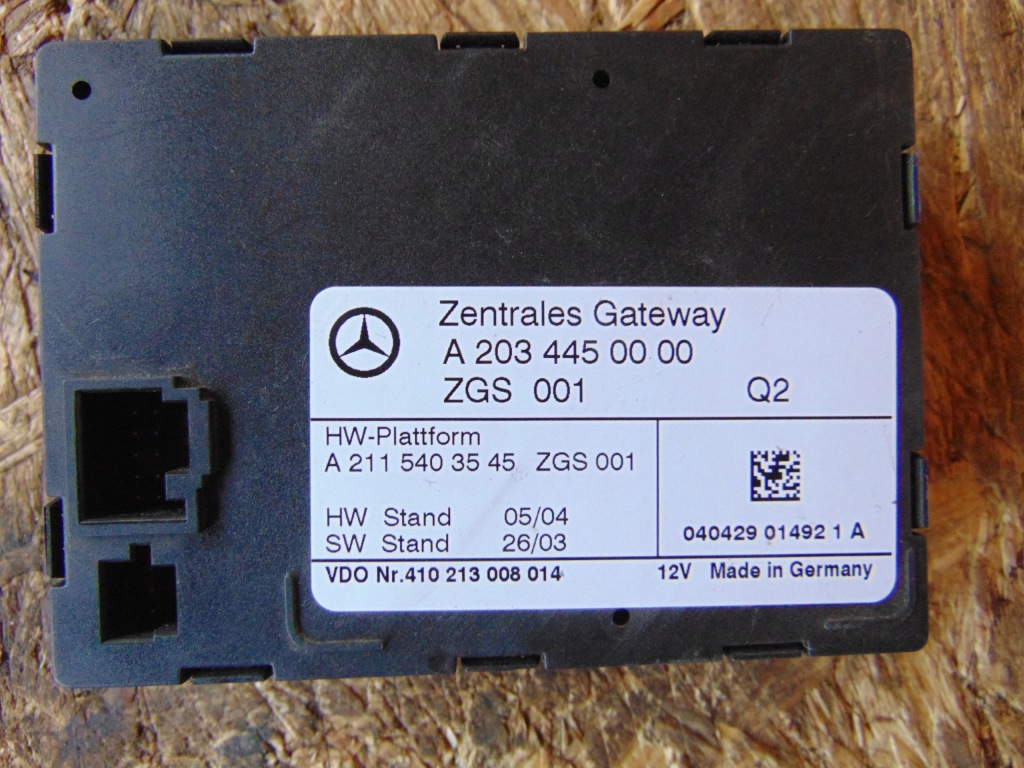 фото №1, Mercedes модуль блок керування a2034450000