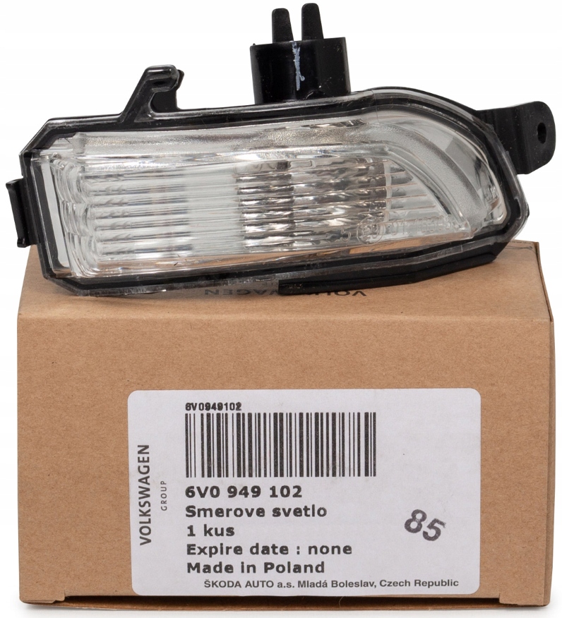 фото №1, Поворотник дзеркало правий fabia iii iv rapid