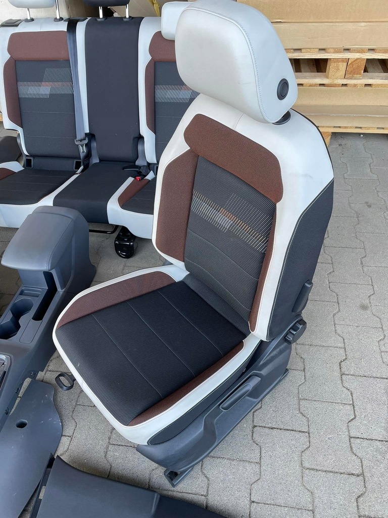 фото №6, Vw t cross сиденья сиденье заднее сиденье туннель подогрев кожа