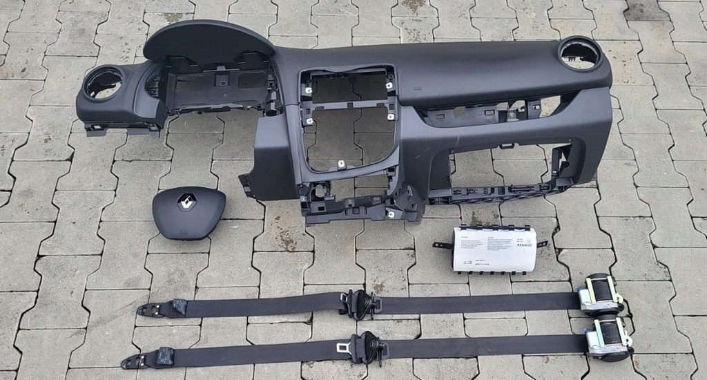 фото №1, Renault clio iv приборная панель консоль подушка безопасности подушки безопасности ремни