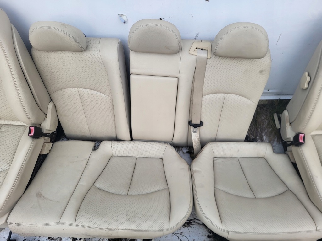 фото №5, Сиденья заднее сиденье ремни обшивки kpl кожа mercedes e-klasa w211 sedan