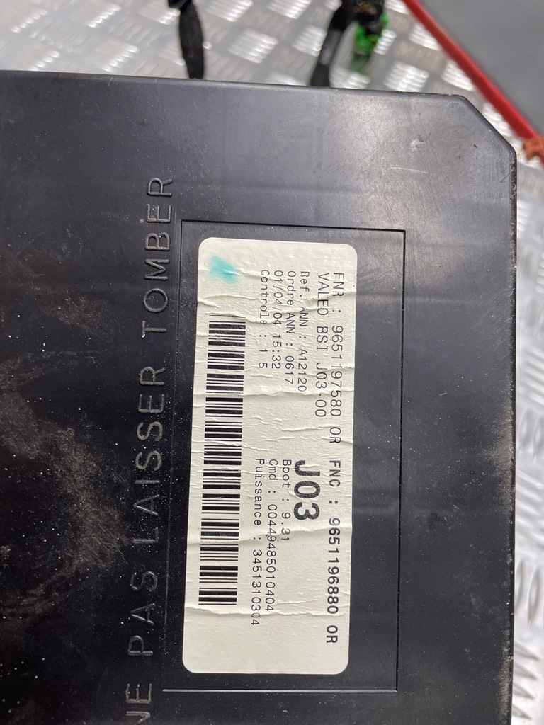 фото №8, Набір стартовий імобілайзер 9654210280 peugeot 307 2.0 16v