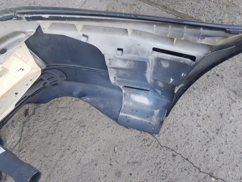 фото №16, Бампер задняя kompletny балка накладки cosmosschwarz bmw e46 coupe przedlift