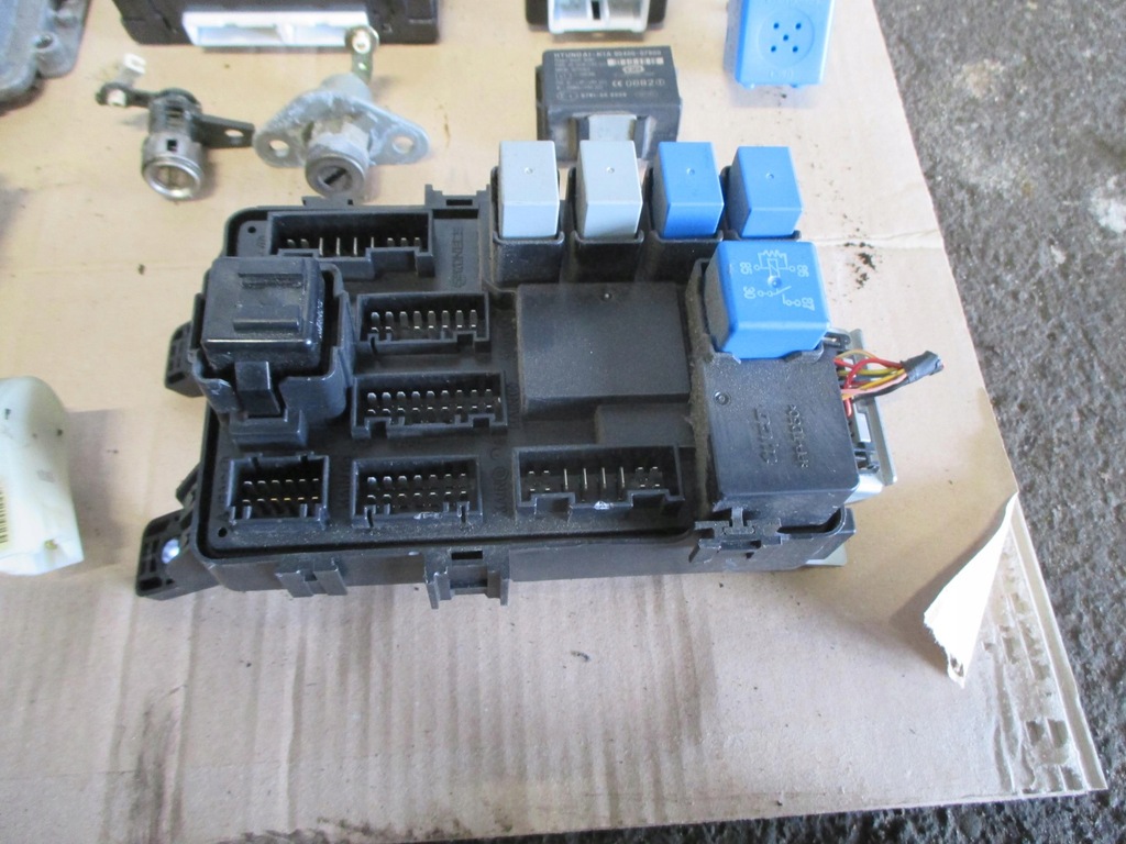 фото №12, Hyundai accent 3 iii crdi бортовий комп'ютер набір стартовий