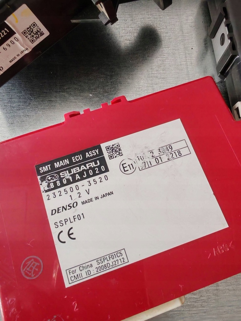 фото №8, Subaru legacy бортовий комп'ютер модуль блок керування ecu+immo 22765ab760