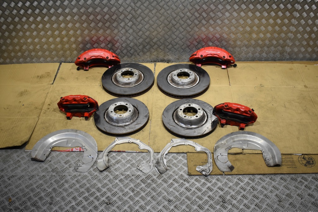 фото №1, Idealne гальмівні диски супорти kpl. porsche panamera 971 turbo 1