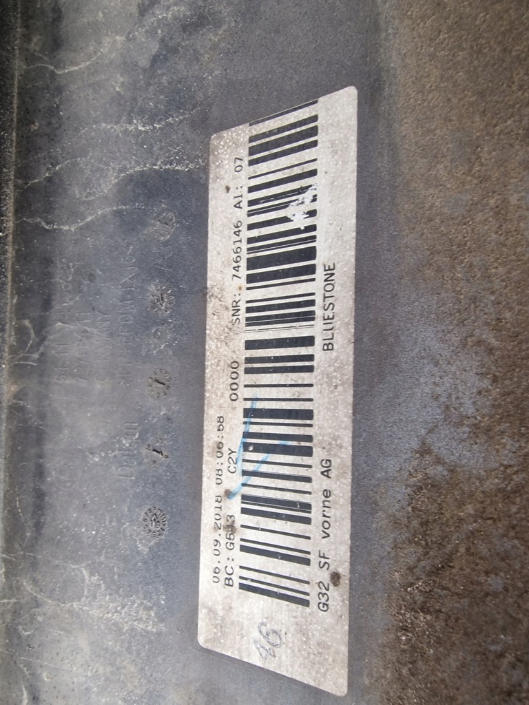 фото №6, Bmw 6 g32 бампер передний