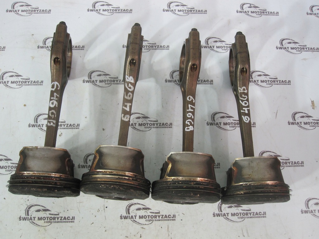 фото №7, Bmw 1.6 n45b16ab 115km 06r поршень шатун