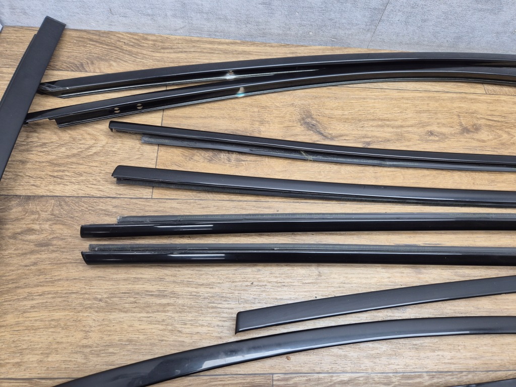 Bmw 5 f10 накладки shadowline m-pakiet высокий блеск чёрные полный набор Киев