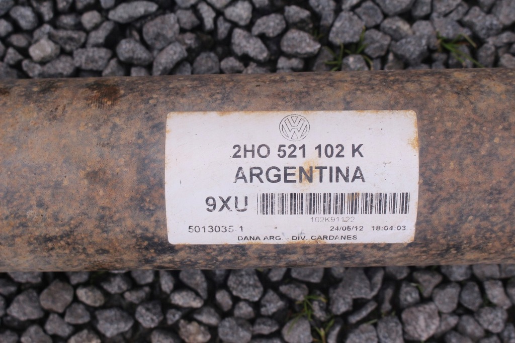 фото №7, Wał приводной 2h0521102k vw amarok 2.0 bitdi