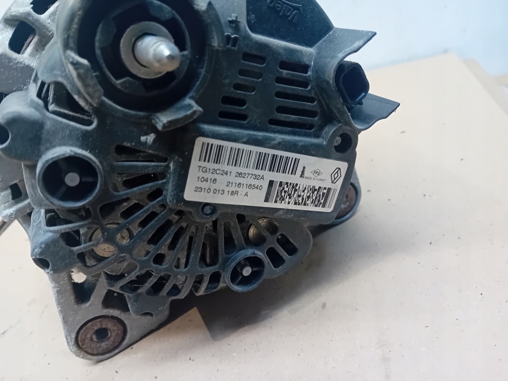 Генератор renault clio iv 1.5 dci 231001318r tg12c241 2627732a Доставка