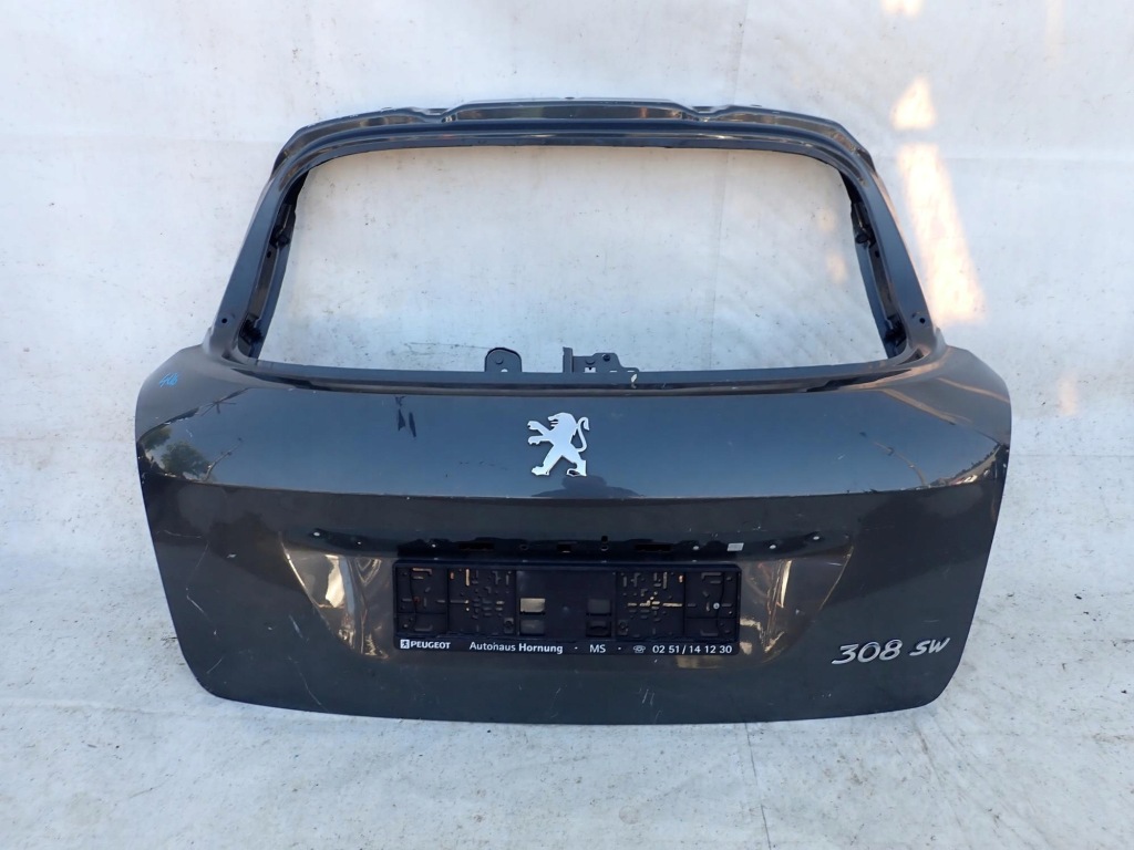 фото №1, Peugeot 308 i 1 kombi sw 08-13 кришка багажника задня задня