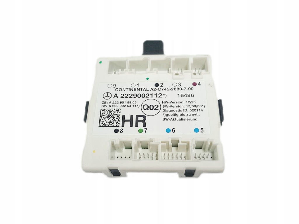 фото №1, Mercedes w205 модуль дверь a2229002112 europa