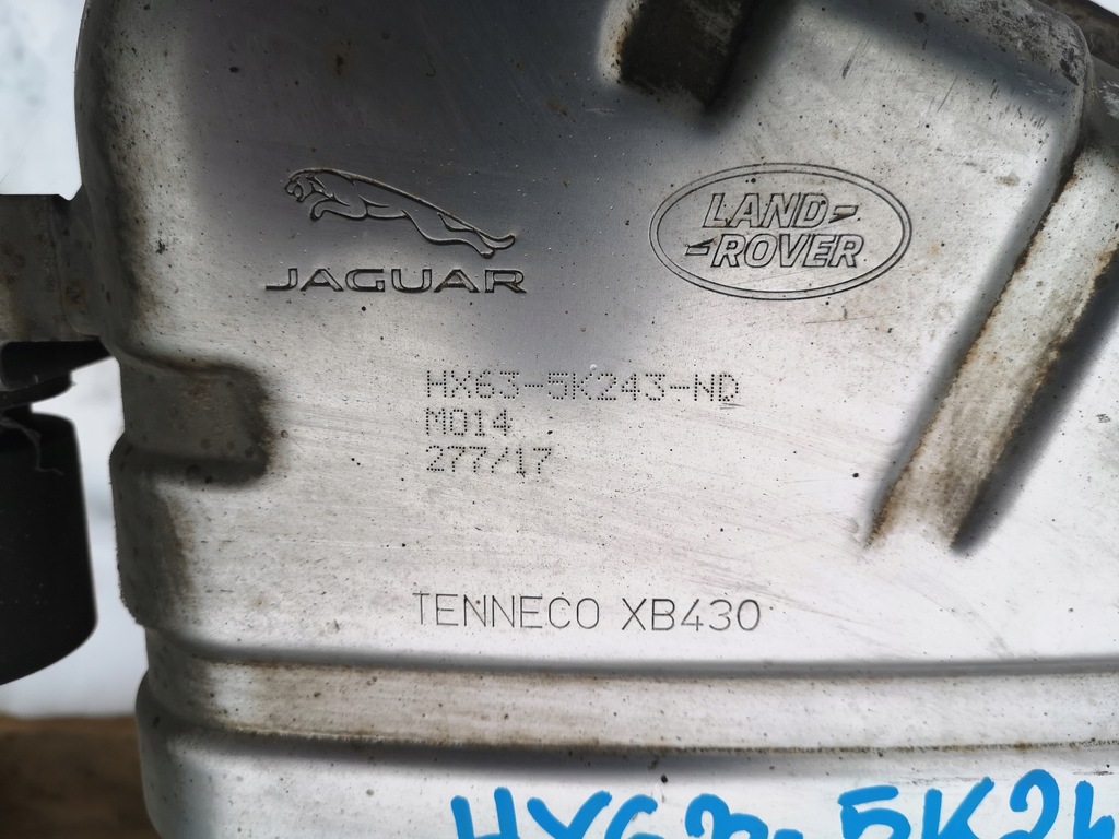 фото №7, Вихлоп гасник кінцевий jaguar xf ii x260 2.0d