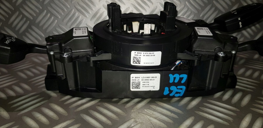 фото №10, Bmw 5 e60 e61 lift переключатель комбинированный лента датчик kąta поворота 6968189