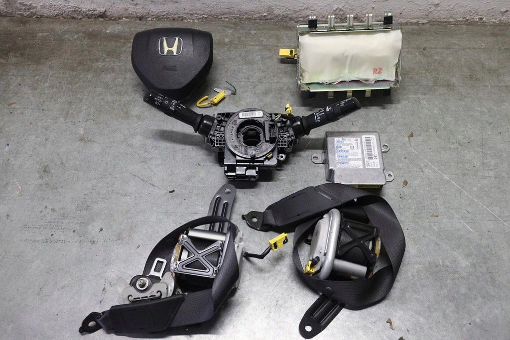 фото №1, Набор подушка безопасности подушки безопасности ремни датчик honda civic ix 2012-2015