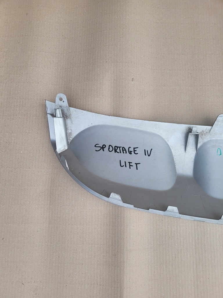 фото №10, Kia sportage iv lift накладка бампера спойлер задняя задний