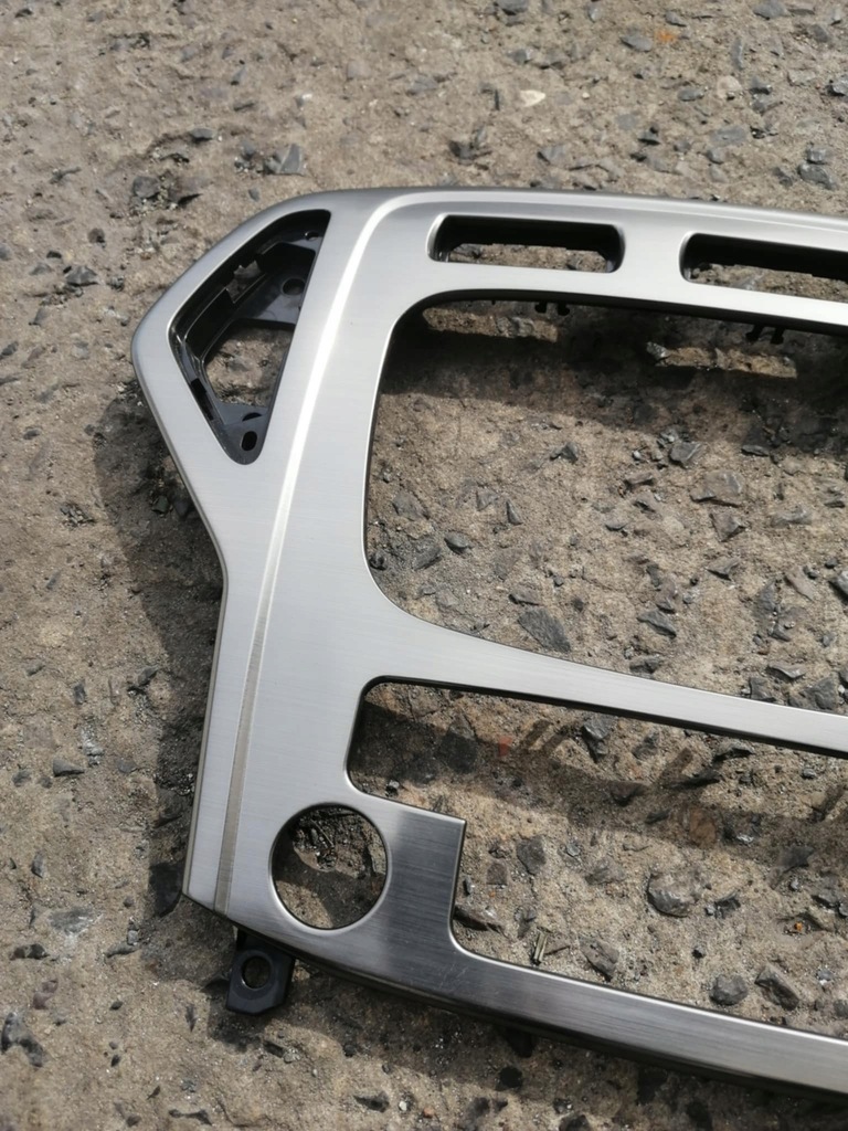 фото №3, Рамка панель dekor радіо ford monedo mk4 przedlift шліфований алюміній