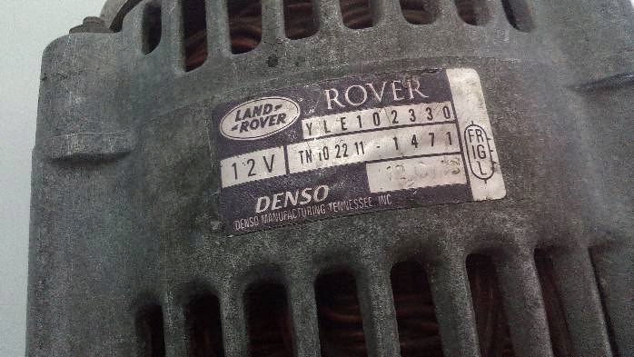 фото №3, Генератор rover 75 2,0 b yle102330