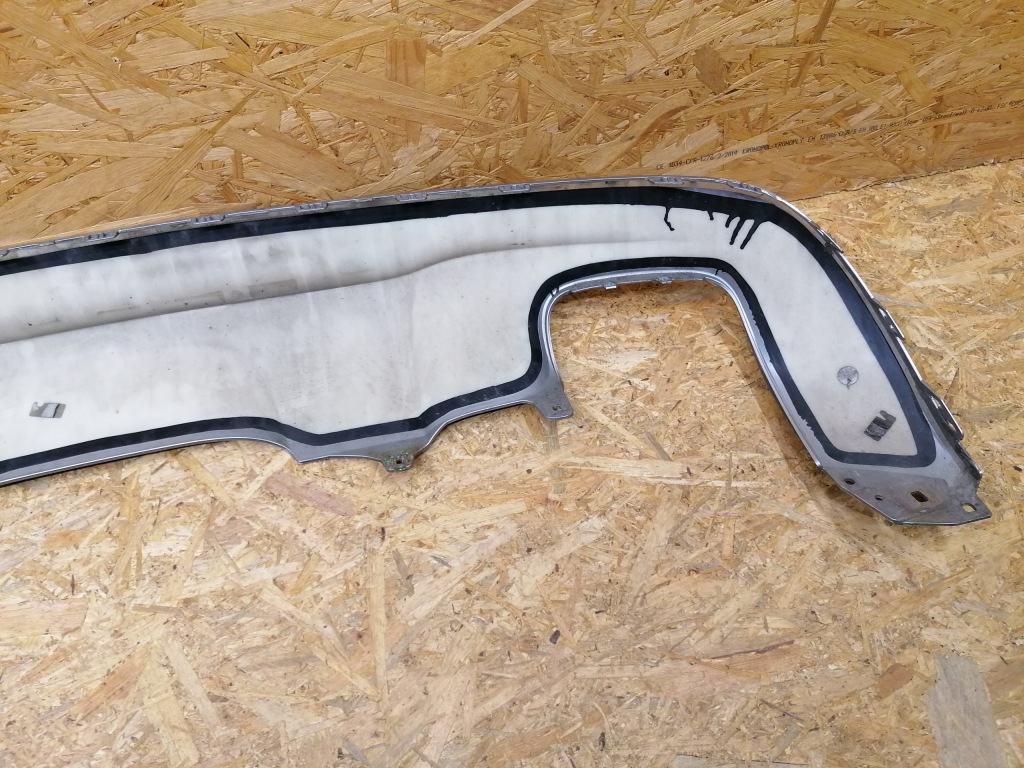 фото №7, Диффузор спойлер накладка бампера задняя mercedes benz w156 156 gla 2014-2017r