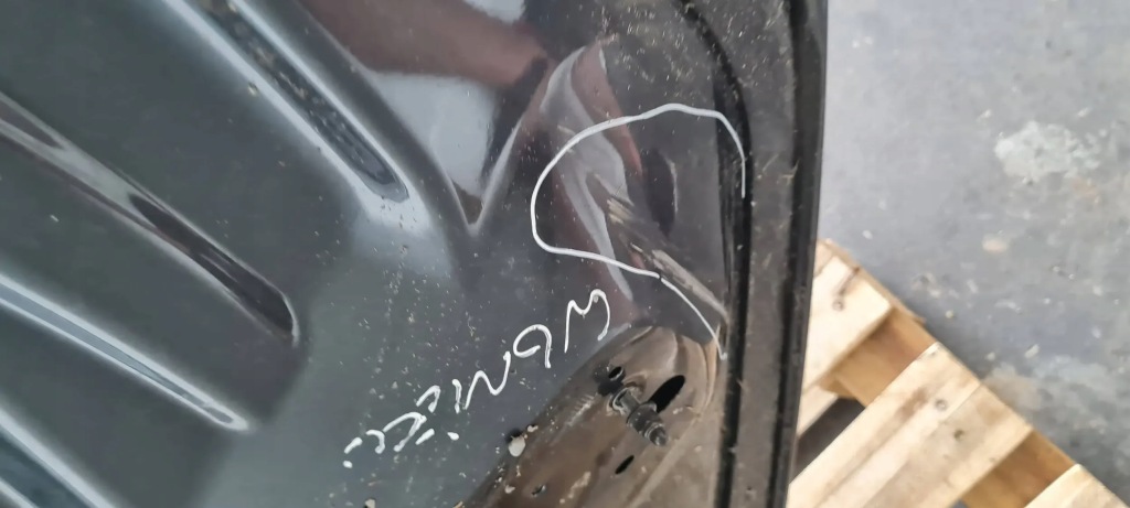 Q7 4m 2 капот крышка двигателя перед к ремонта lz7s 4m0823029a с Разборки