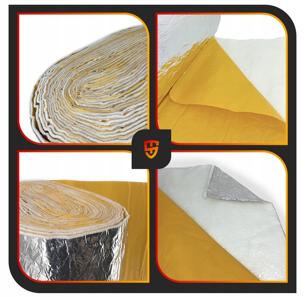 фото №11, Захист теплова samoprzylepna 700°c 50cm x 100cm мат скляна нетканий матеріал