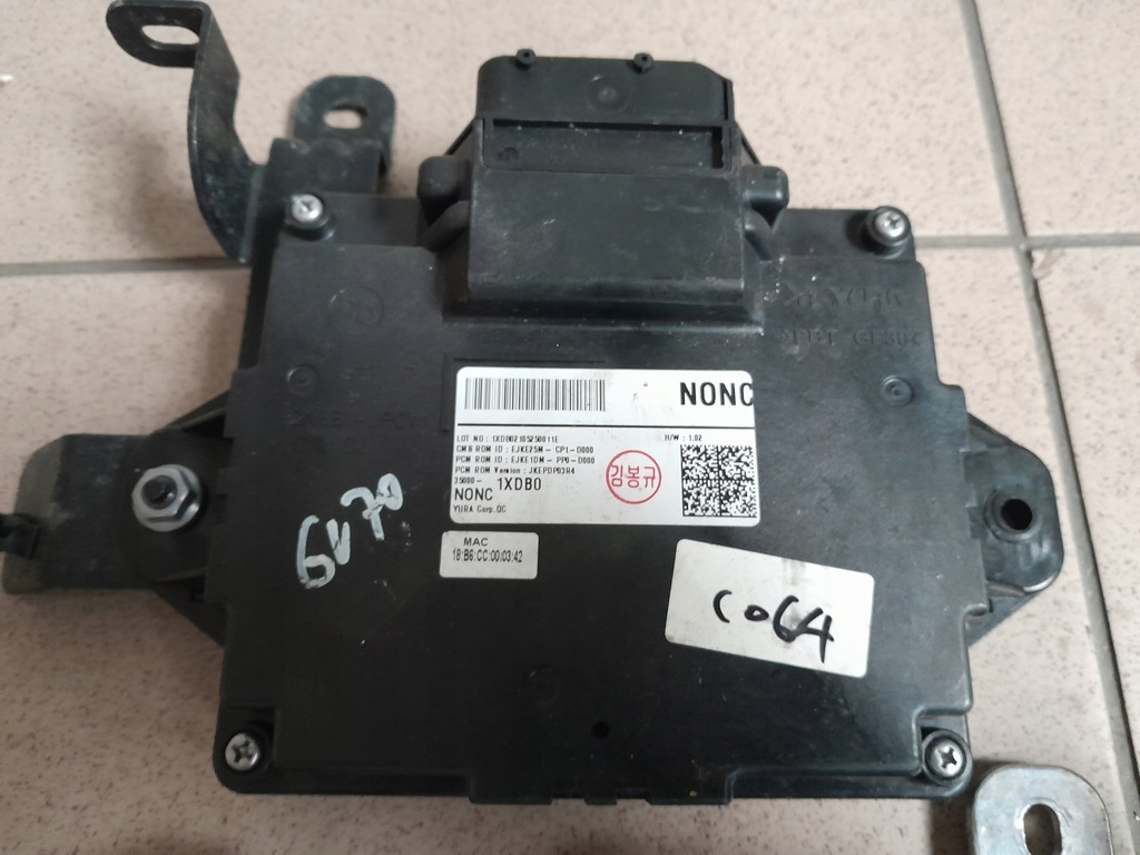 фото №13, Genesis gv70 2022r модуль бортовой компьютер блок управления клемма