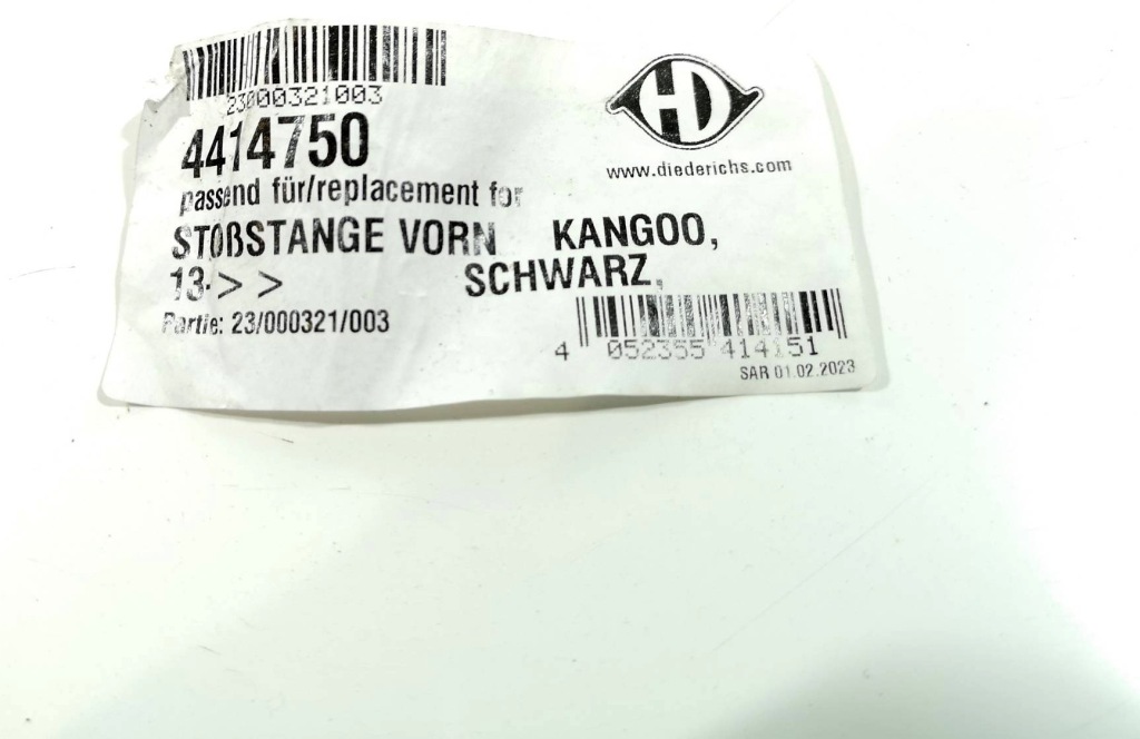 Бампер do renault kangoo + rapid 13- Цена