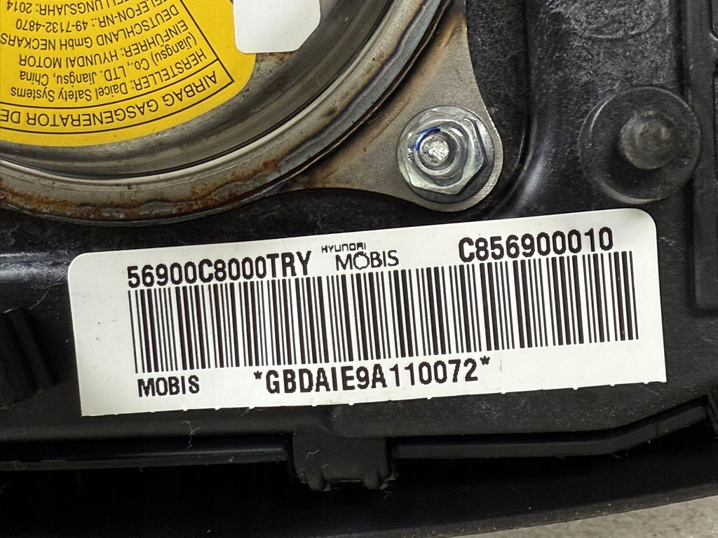 фото №8, Подушка водія подушка безпеки оригінал hyundai i20 ii 14- c856900010 56900c8000