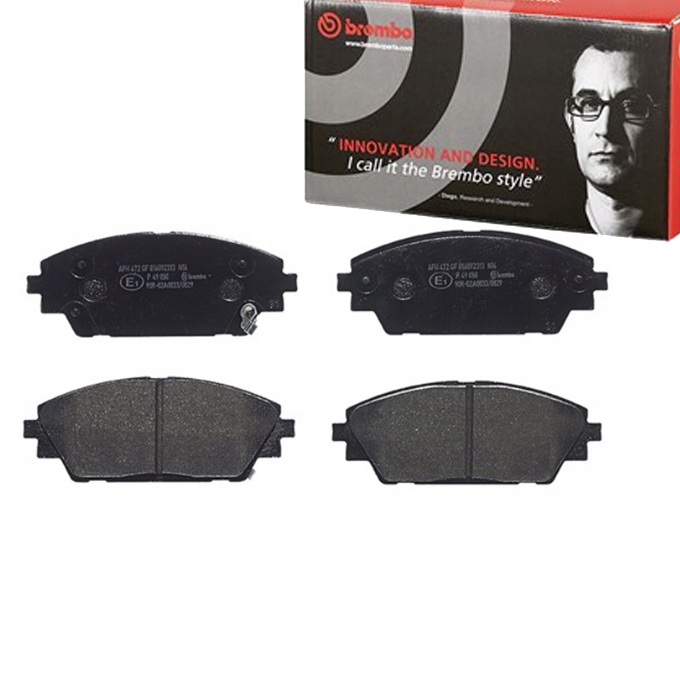 фото №1, Гальмівні колодки гальмівні перед do mazda cx-3 1.5 1.8 2.0