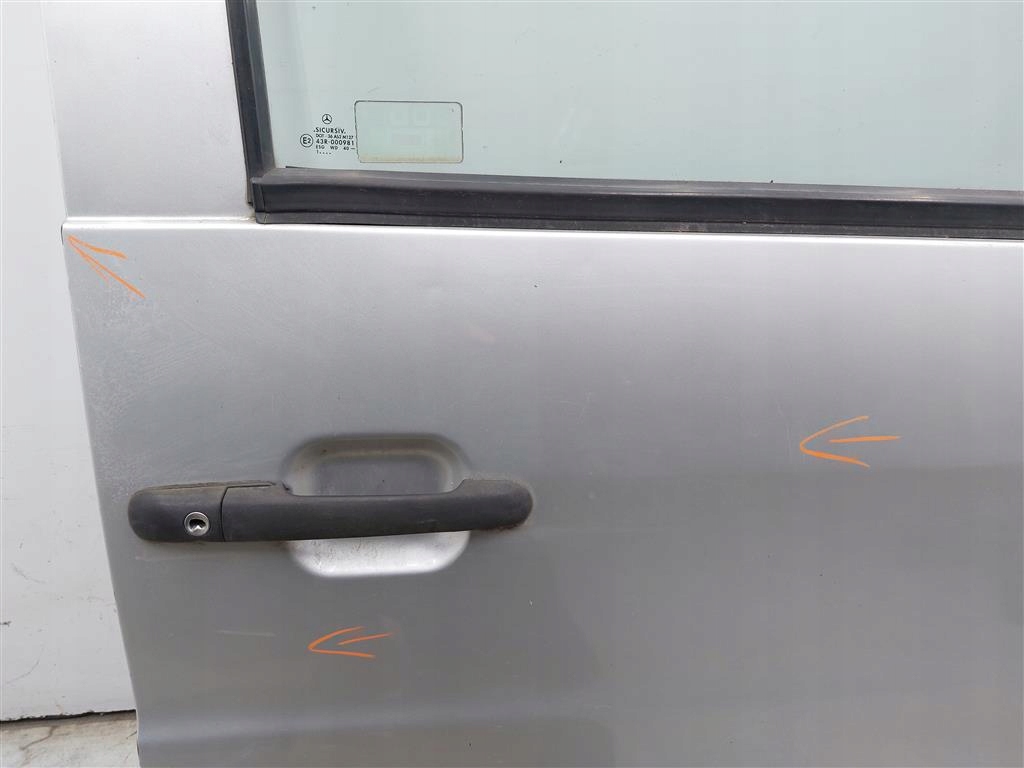 фото №12, Дверь передние правое перед mercedes vito w638 1996-2003 код лакокрасочного покрытия 9744